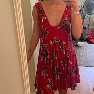 Free People printed summer dress